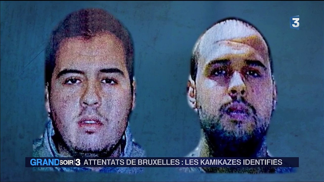 Attentats de Bruxelles : trois kamikazes identifiés