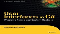 Download User Interfaces in C   Windows Forms and Custom Controls