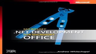 Download MicrosoftÂ®  NET Development for Microsoft Office  Developer Reference