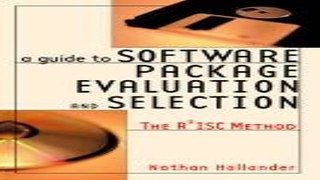Download A Guide to Software Package Evaluation and Selection  The R2ISC Method