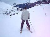 Chute à ski : 1er jour de gamelles