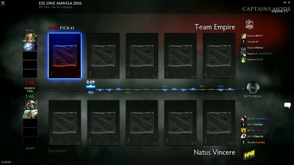 NaVi vs Empire Game 4 - ESL One Manila 2016 EU Finals - Natus Vincere vs Team Empire_11