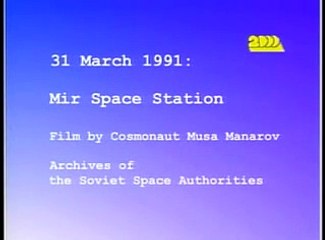UFO Mir space station 31 March 1991