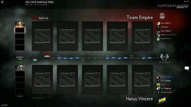 NaVi vs Empire Game 4 - ESL One Manila 2016 EU Finals - Natus Vincere vs Team Empire_3