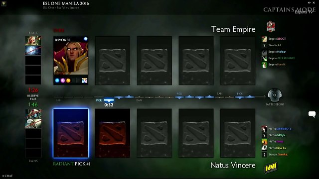 NaVi vs Empire Game 4 - ESL One Manila 2016 EU Finals - Natus Vincere vs Team Empire_12