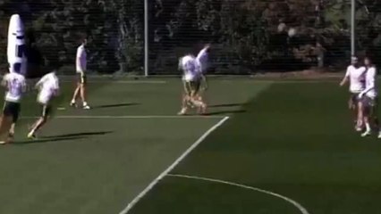 Enzo Zidane magic first touch at Real Madrid training