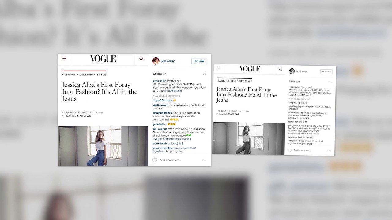 Jessica Alba trägt einen sexy Bikini