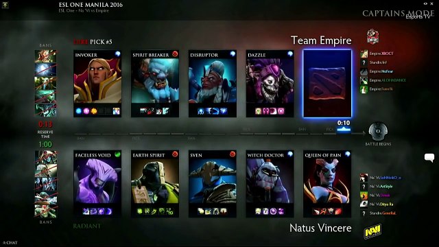 NaVi vs Empire Game 4 - ESL One Manila 2016 EU Finals - Natus Vincere vs Team Empire_25