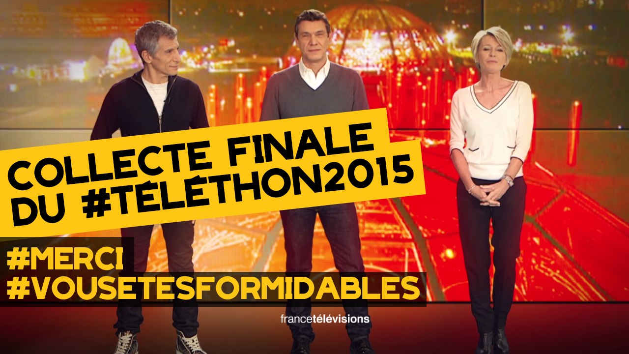 Sophie Davant, Nagui et Marc Lavoine : "merci pour la collecte...