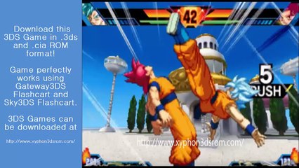Tutoriel Télécharger Dragon Ball Z Extreme Butoden 3DS CIA ROM