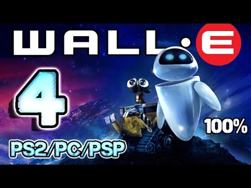 Wall-E Walkthrough Part 4 - 100% (PS2, PSP, PC) Level 7 ~ Shipyard