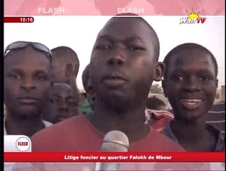 Litige foncier au quartier "Folokh" de Mbour