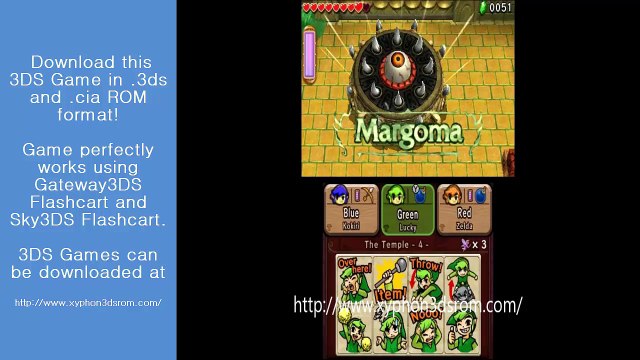 Tutoriel Télécharger The Legend of Zelda Triforce Heroes 3DS CIA ROM