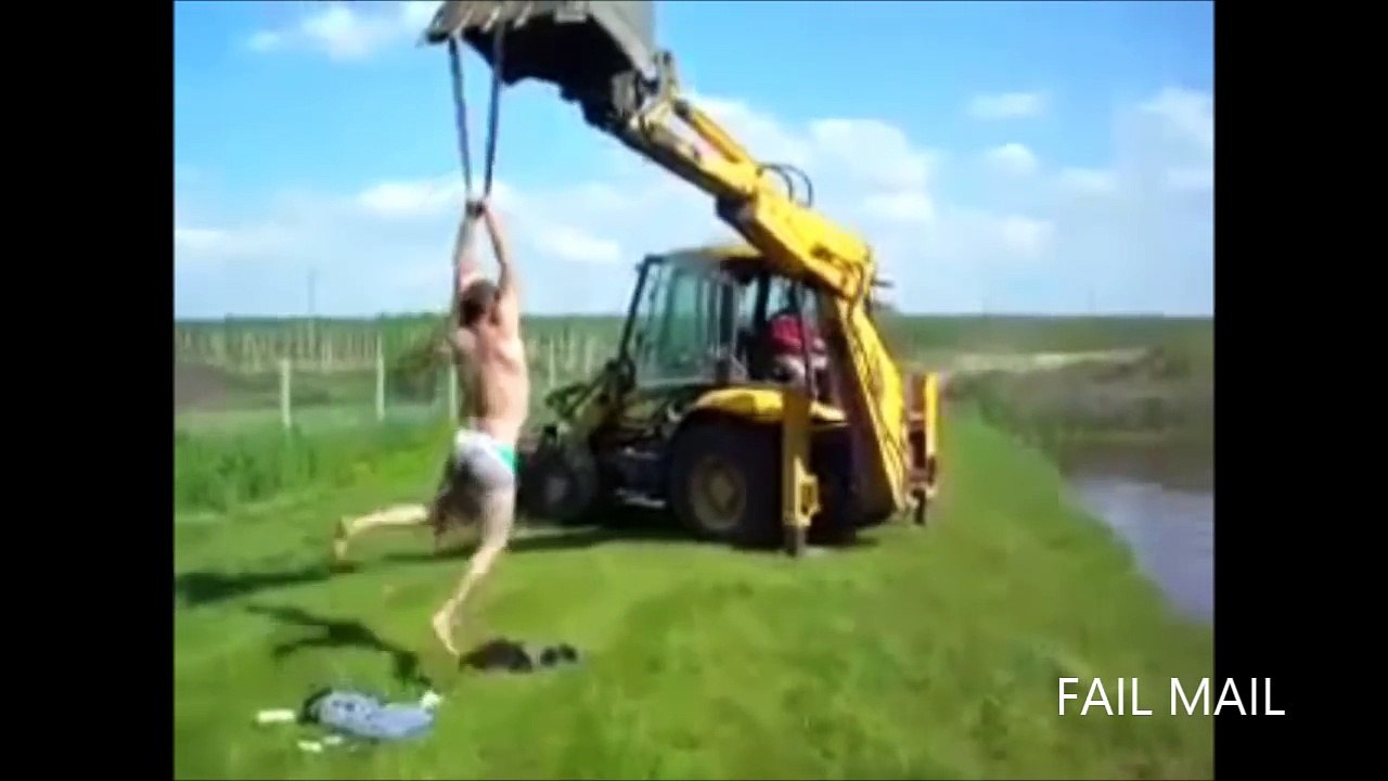 Excavator fail   win compilation