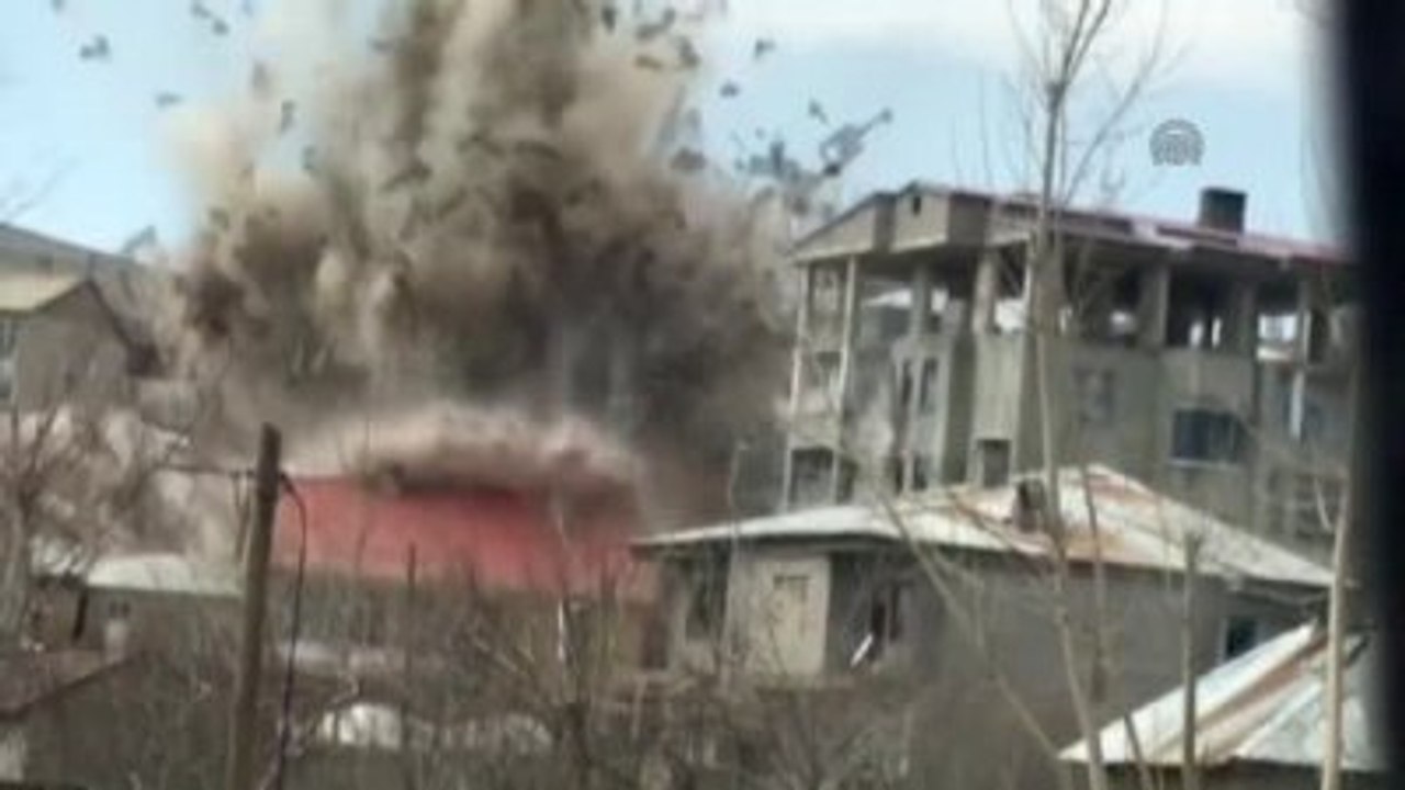PKK'nın Yüksekova'daki "Patlayıcı İmalathanesi" İmha Edildi - Hakkari