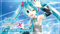 Hatsune Miku ： Project Diva X DEMO Gameplay 【PS Vita】  - Ai no Uta