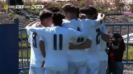 Mariano Goal Fuenlabrada 0-1 Real Madrid Castilla