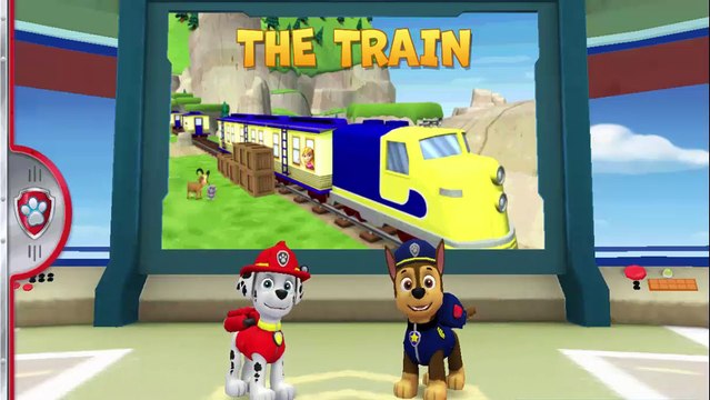 Щенячий патруль.Мультик на русском языке.Спасение поезда.Мультик по игре.