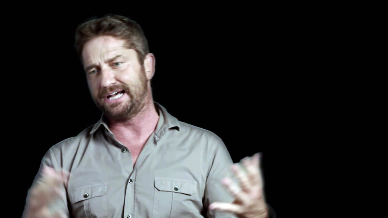 London Has Fallen Interview - Gerard Butler (2016) -Aaron Eckhart, Morgan Freeman Movie HD