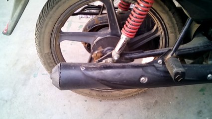 Hero Passion Pro Bike Exhast Note