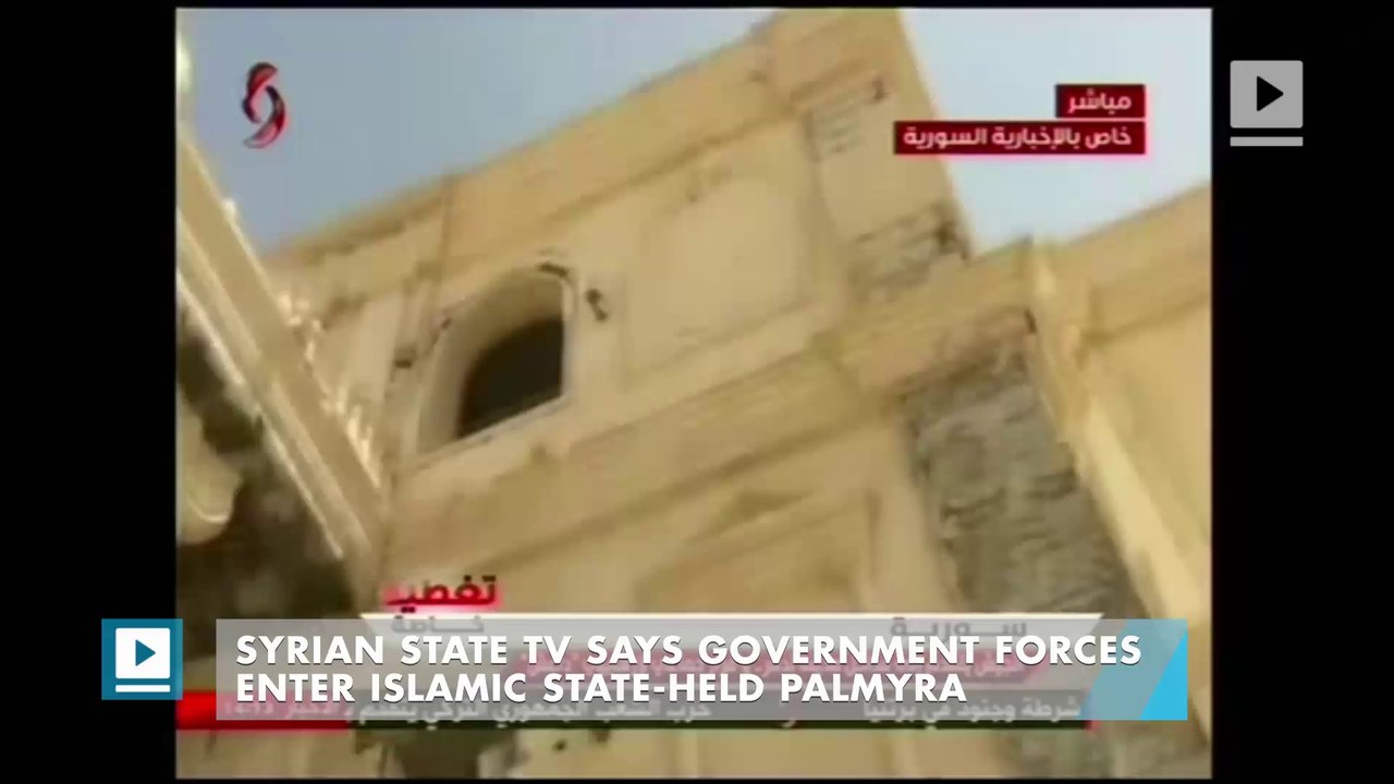 "You will be crushed": Syrian forces battle ISIS in Palmyra