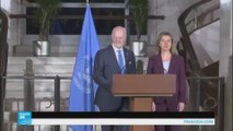 استمرار الجهود الدبلوماسية للتوصل إلى تسوية للأزمة السورية في جنيف