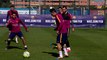 FCB Training Session: Last session of the week
