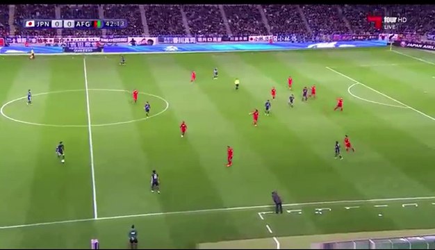 Shinji Okazaki Goal - Japan 1-0 Afghanistan 24.03.2016