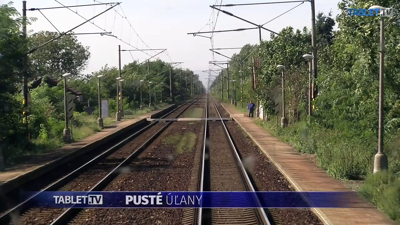 UNIKÁTNY VLAKOVÝ VIDEOPROJEKT: Z Galanty do hlavného mesta