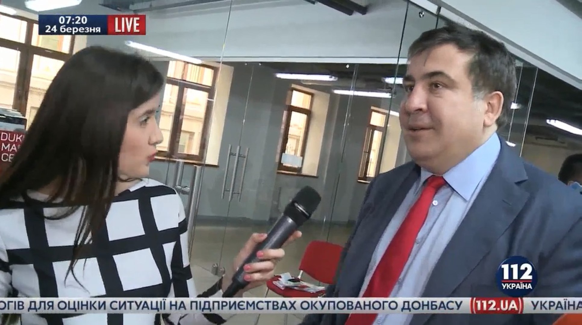 ⁣Саакашвилли О новом премьере Украины и о том как он намерен, бороться с зомби и мумий в лице старой 