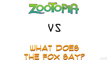 ZooTopia Parody What Does The Fox Say [Animation]