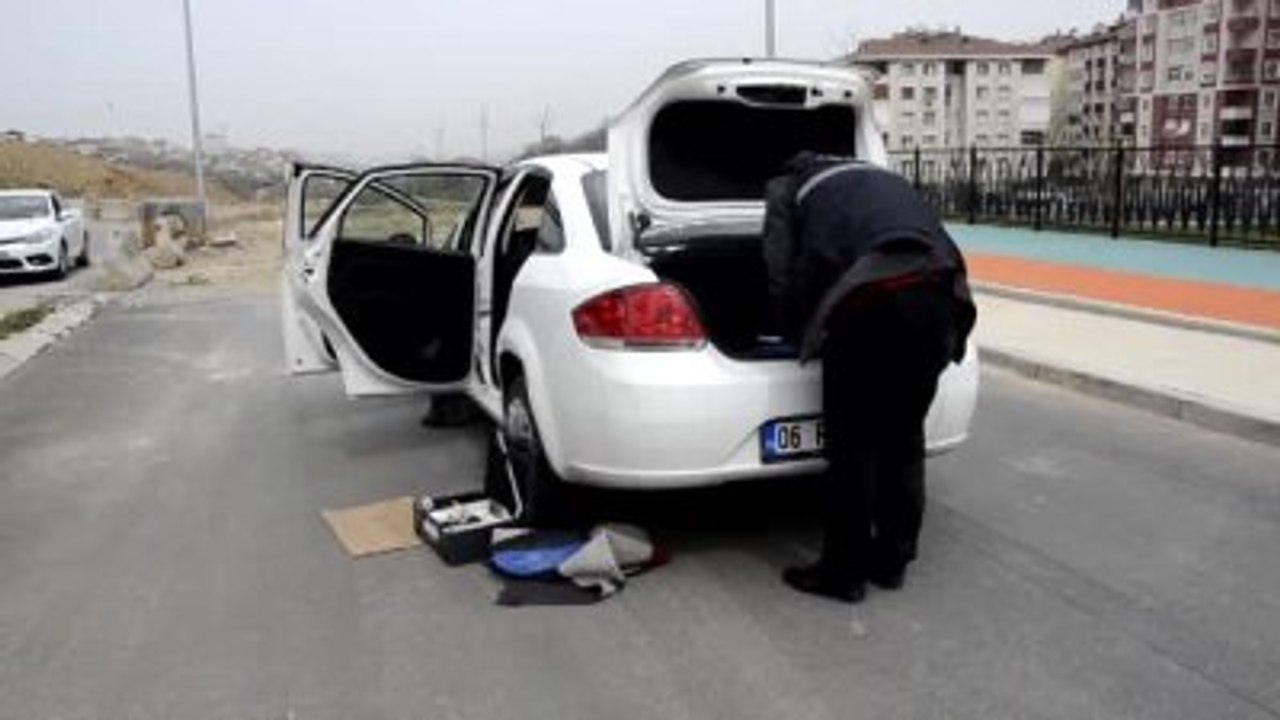 Jandarmanın Uygulama Noktasından Kaçan Şüpheli Araç