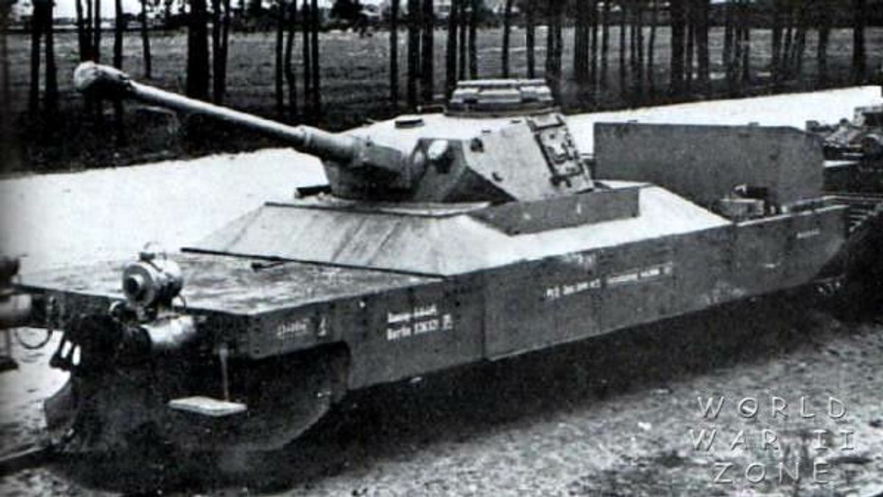 2e Guerre Mondiale - Trains de combat "Les trains Nazis"