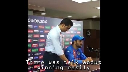 Dhoni Slams Media On Asking Question