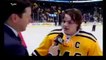 High School Hockey Player Repeats Phrase Over and Over