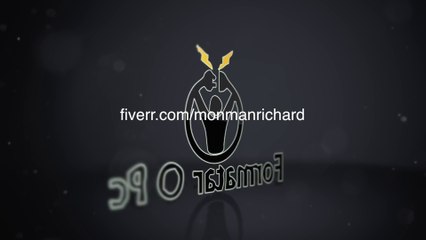 Custom video intro with logo