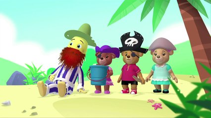 Everyone goes on a treasure hunt! | Bananas in Pyjamas