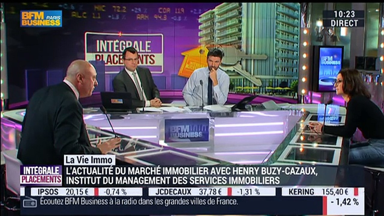 La vie immo: "2016 et 2017 seront de très bons millésimes pour l'immobilier d'habitation", Henry Buzy-Cazaux – 24/03