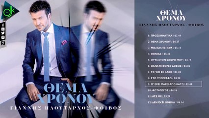 Γιάννης Πλούταρχος - Μ' Έχει Πάρει Από Κάτω (Lyric Video)