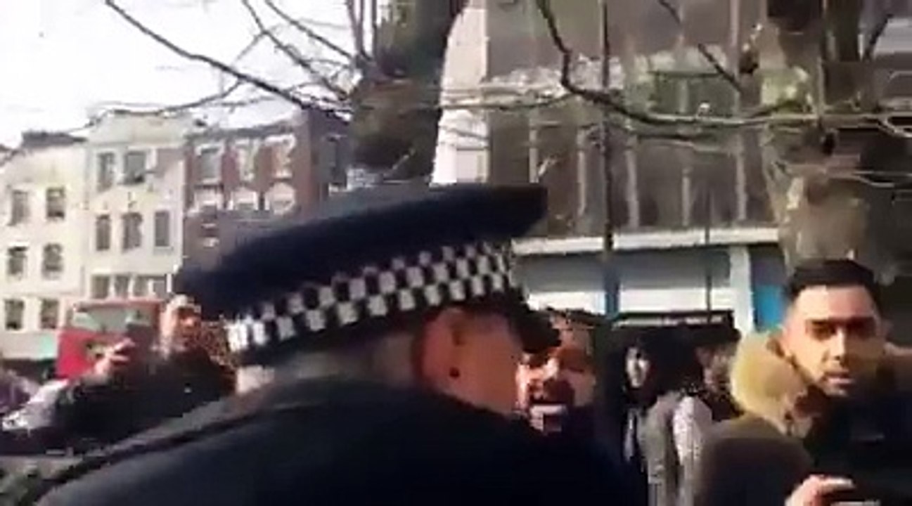 Muslims said : GET OUT OFF BRITISH AND ORTHODOX !!