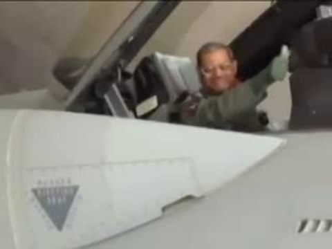 Chief of Air Staff, Air Chief Marshal, Sohail Aman leading Fly-Past on 23rd March Parade