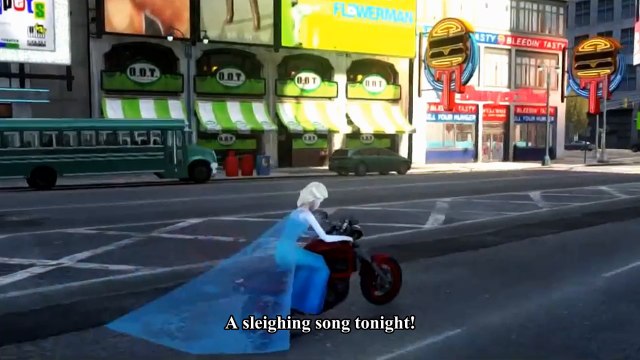 Spiderman Songs Nursery ♪ Jingle bells ♪ Cars Mater Elsa from Frozen