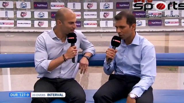 Saeed Ajmal 3 wickets for just 10 runs vs Durham - Natwest T20 Blast 2015