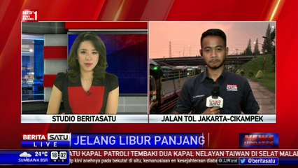 Скачать видео: Kepadatan Arus Lalu Lintas di Tol Jakarta-Cikampek