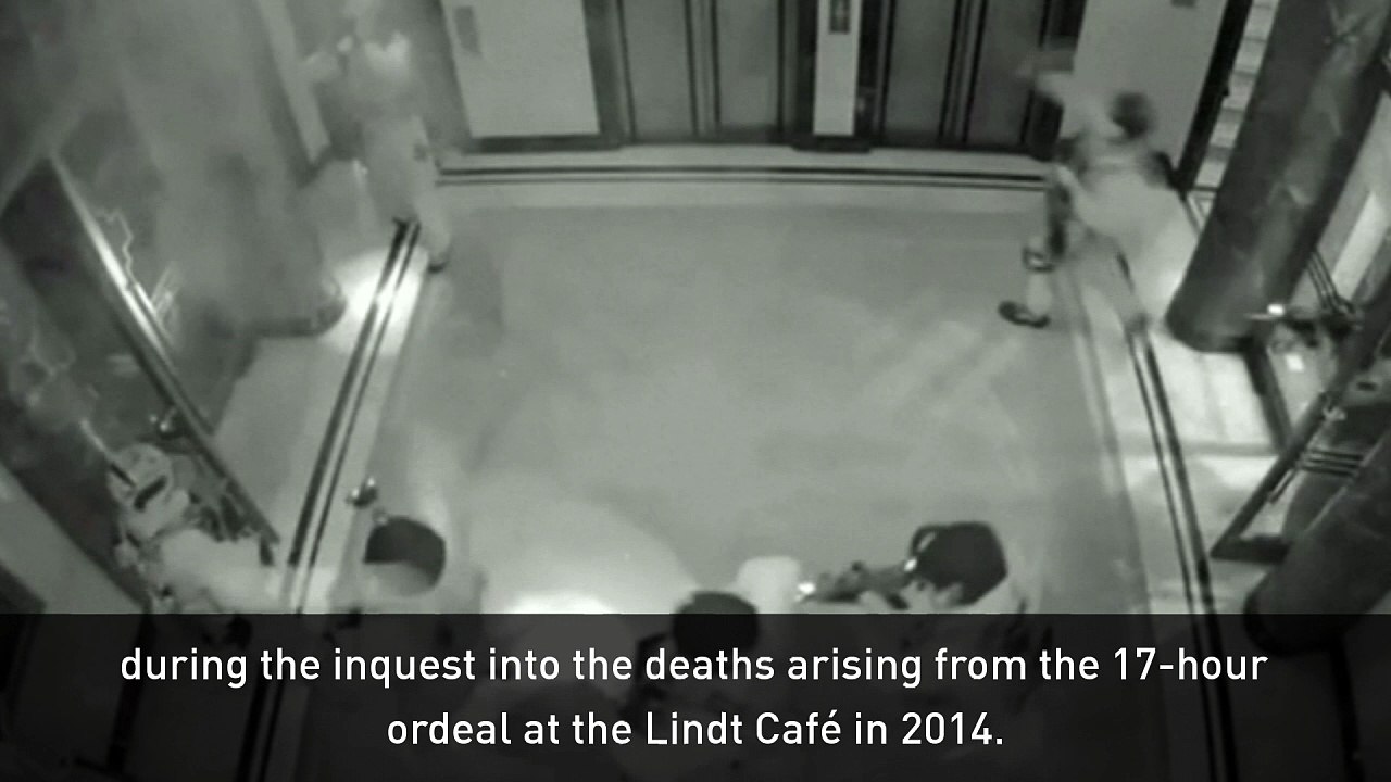 CCTV footage of dramatic Sydney siege is released