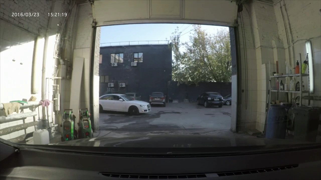 Прикол на автомойке !