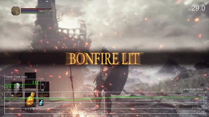Dark Souls 3 Xbox One Gameplay Frame-Rate Test