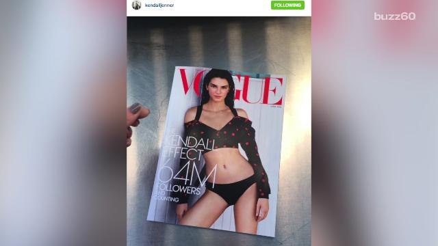 Vogue devotes 52 pages to Kendall Jenner and her Instagram secrets