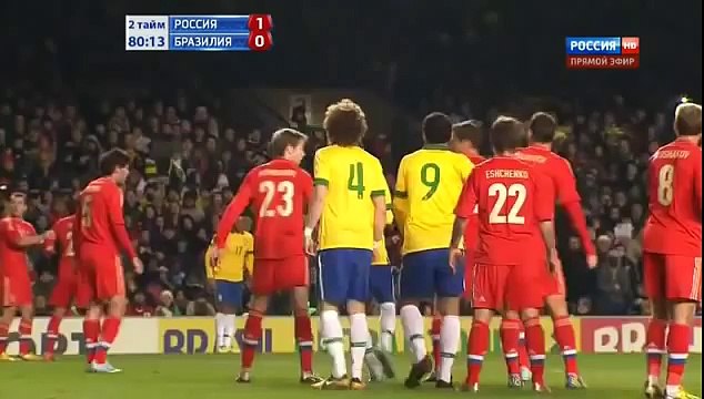 Футбол. Friendly 2013. Товарищеский матч. РОССИЯ - Бразилия 26_03_2013 53