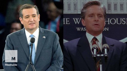 Ted Cruz just quoted 'The American President' to get back at Donald Trump